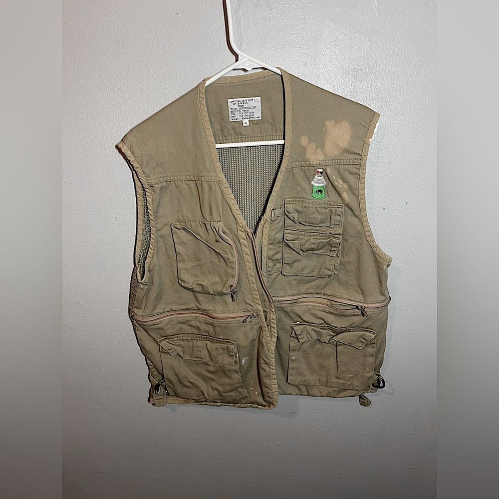 Tan Hiking Vest